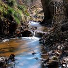 Kleiner Bach im Winter