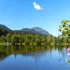 kleiner  Bergsee auf der Moni-Alm