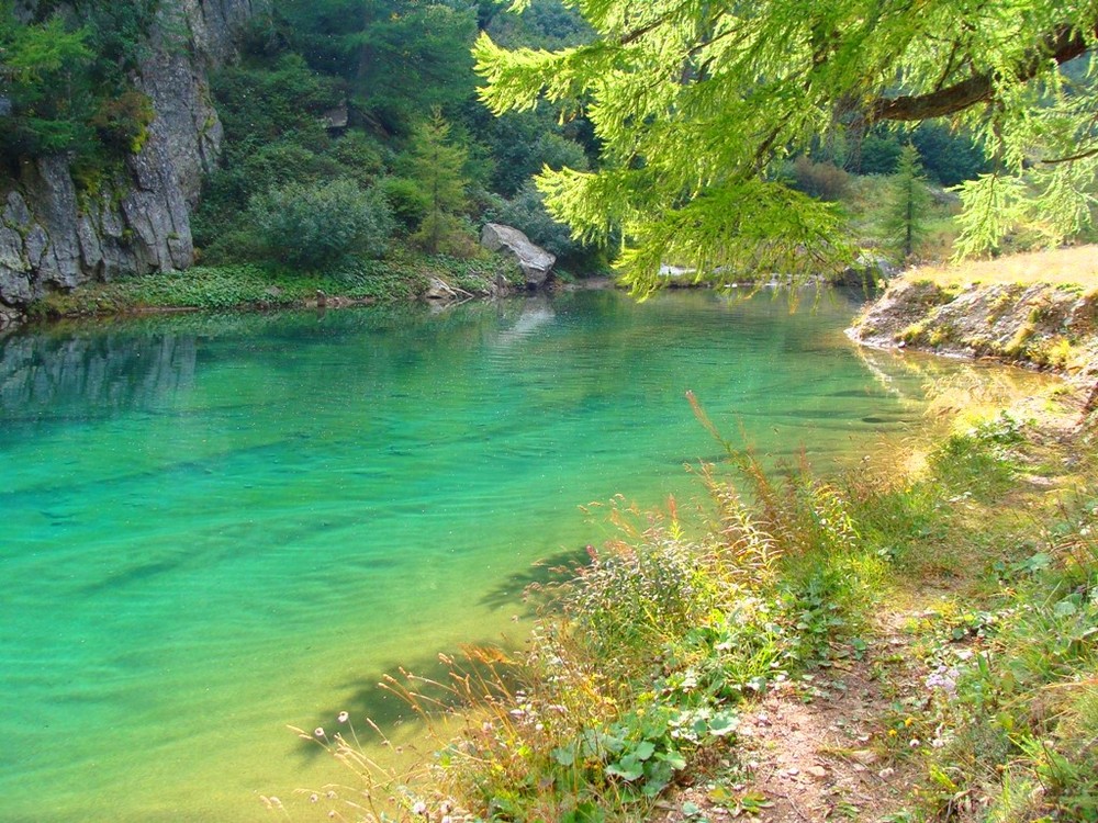 Kleiner Bergsee im Saflischtal