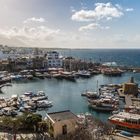 Kleiner beschaulicher Hafen von Kyrenia in Nordzypern