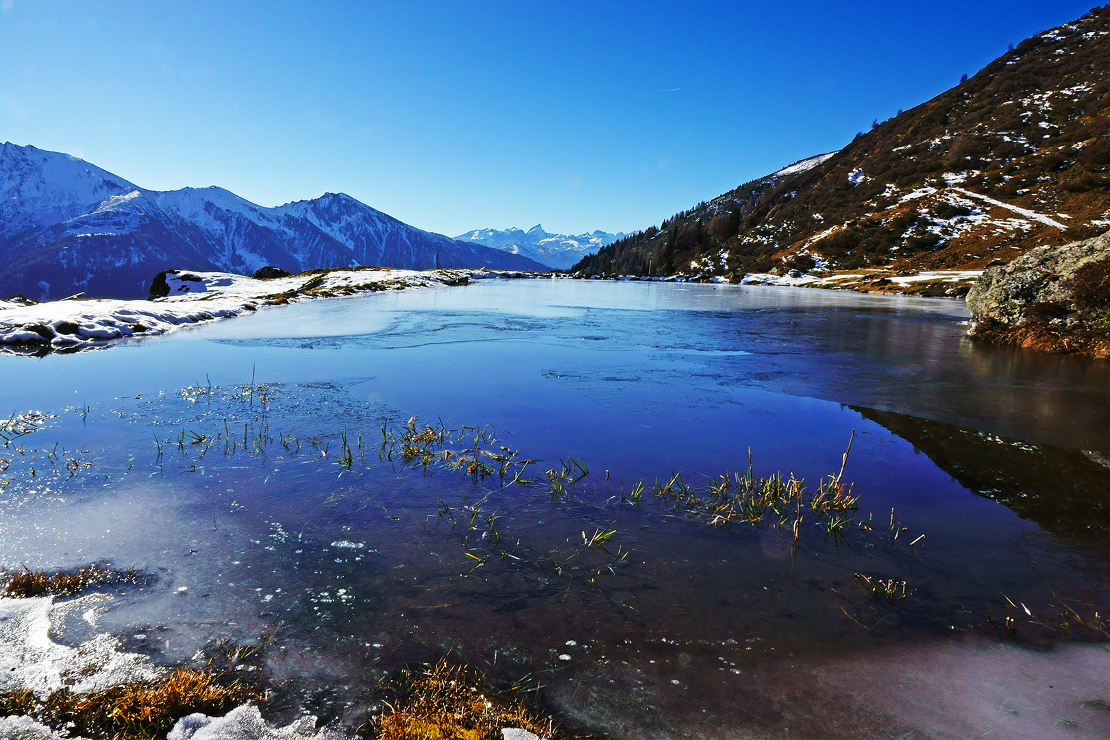 kleiner Bewässerungssee