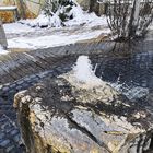 kleiner Brunnen beim Thermalpark Park in Bad Saulgau