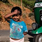 kleiner Bub ...  in einem kleinem Dorf auf Sri Lanka