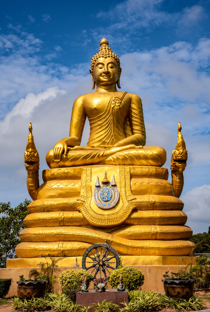 Kleiner Buddha im Big Buddha-Areal