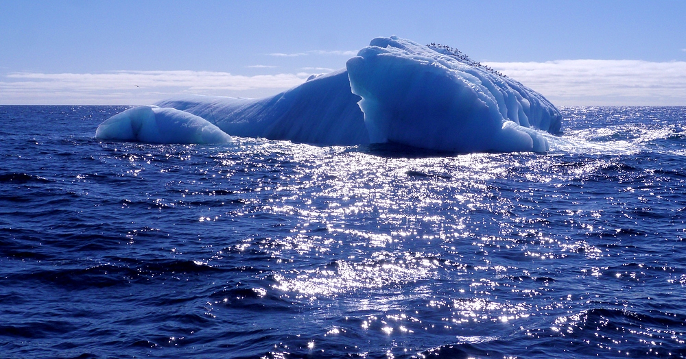 Kleiner Eisberg vor Spitzbergen