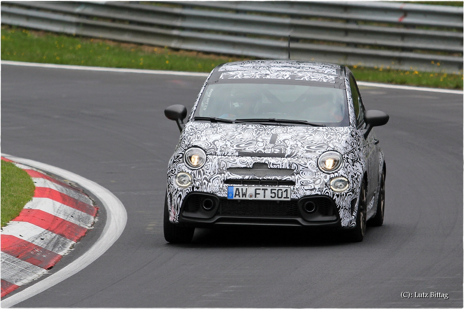 Kleiner Erlkonig Fiat 500 Foto Bild Sport Test Dynamik Bilder Auf Fotocommunity