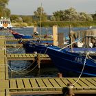 Kleiner Fischerhafen von Kamminke auf Usedom