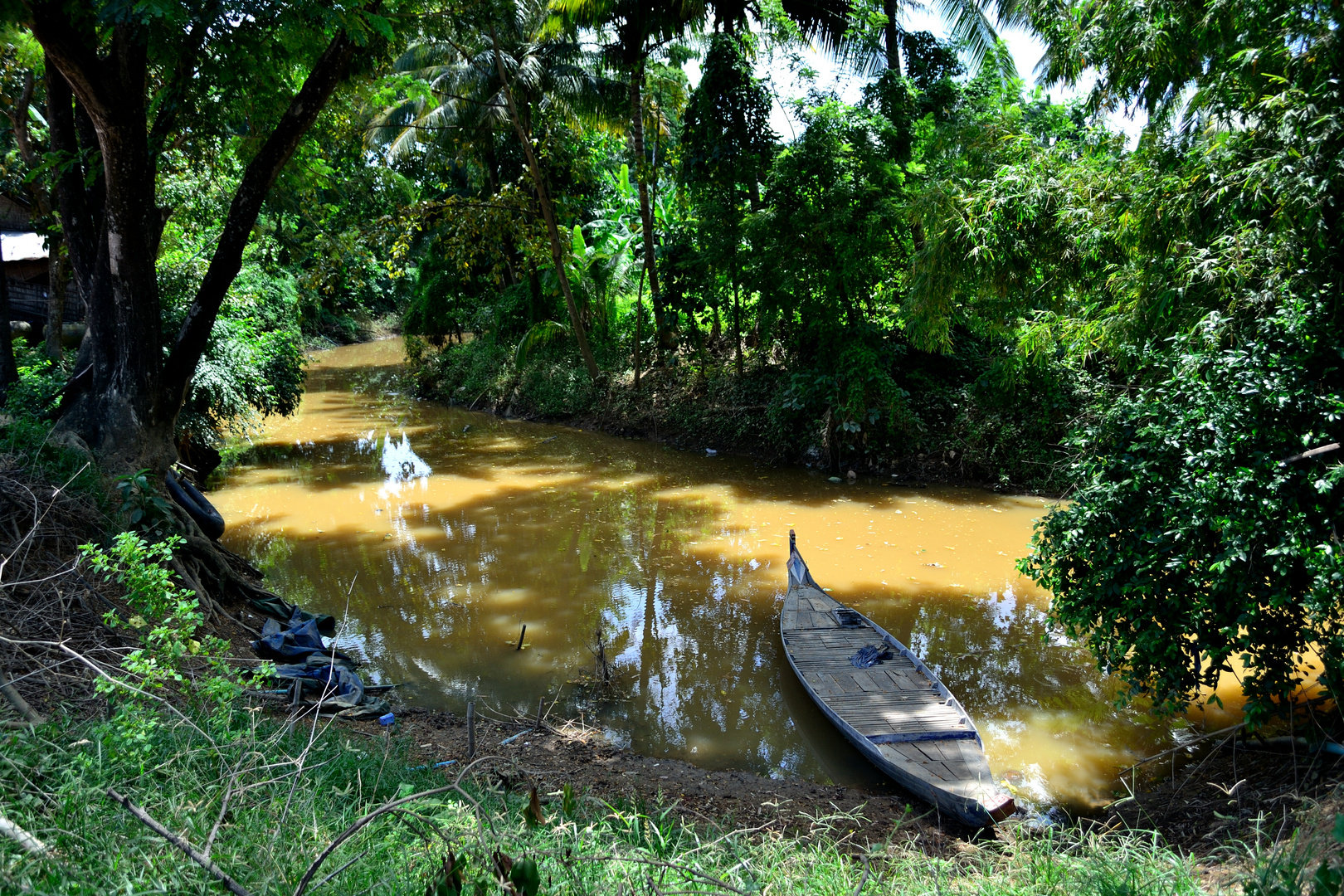 Kleiner Fluss, bei Battambang