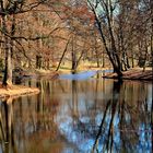 Kleiner Fluss im Schloss Charlottenburg