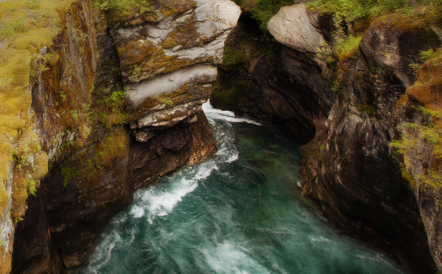 Kleiner Fluss in Norwegen