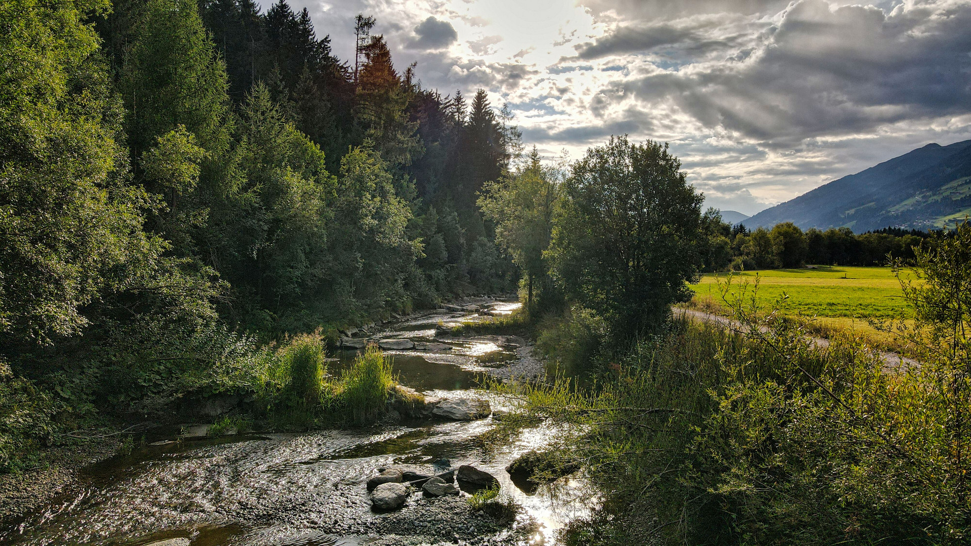 Kleiner Flusslauf