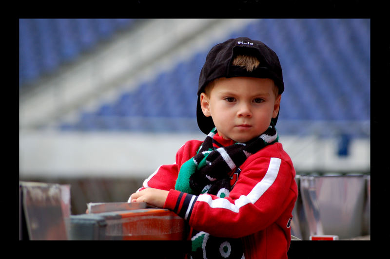 Kleiner Fussballfan