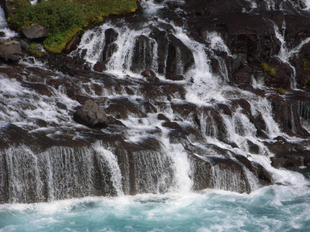 Kleiner, großer Wasserfall