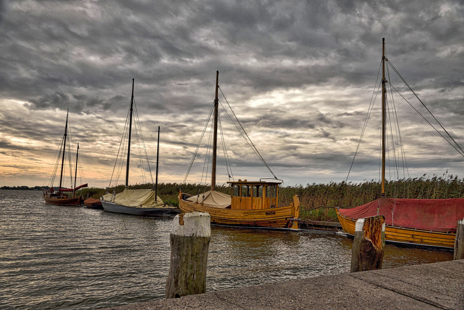 Kleiner Hafen am Darß