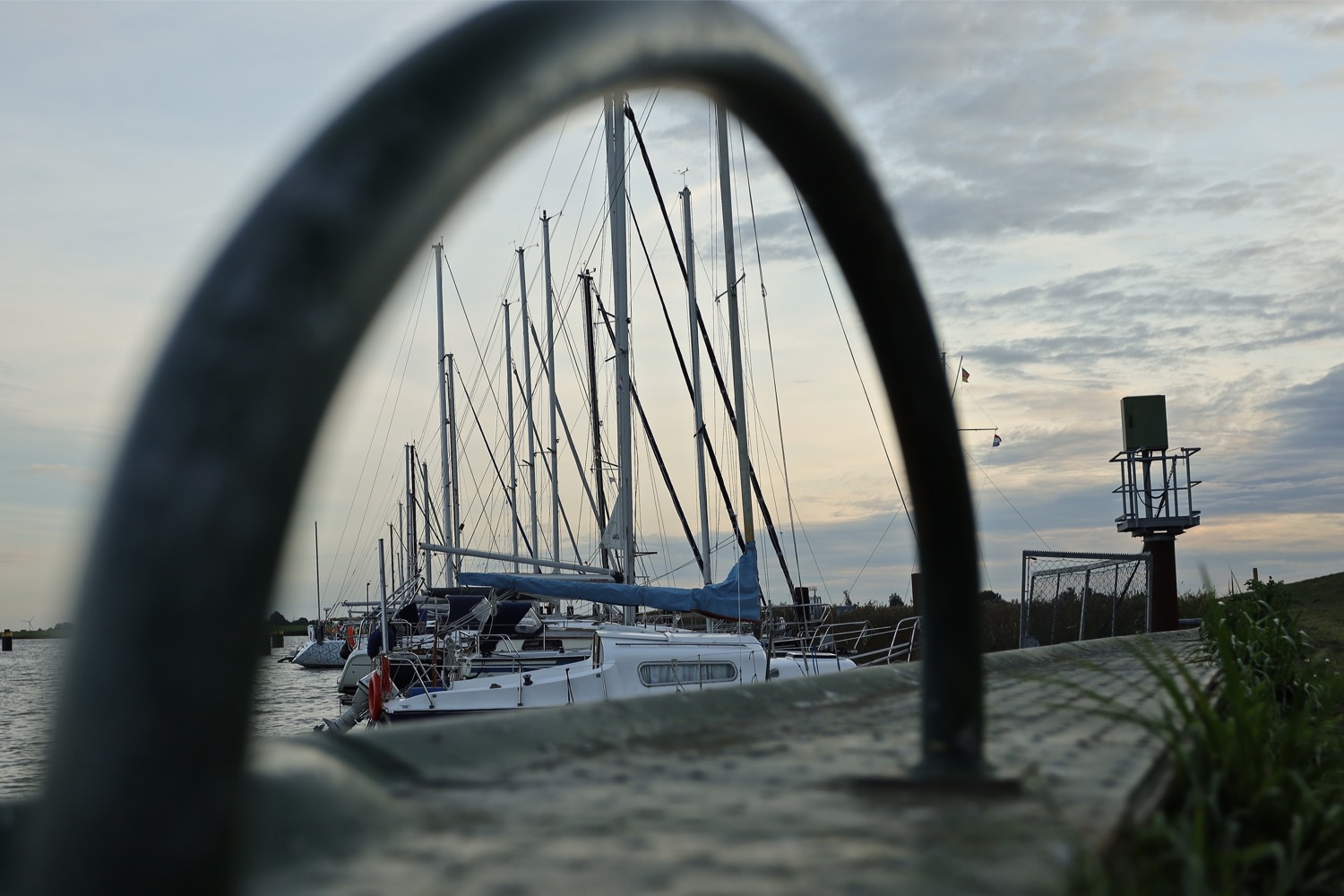 kleiner Hafen am Emskanal