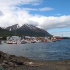 Kleiner Hafen am Nordpolarmeer