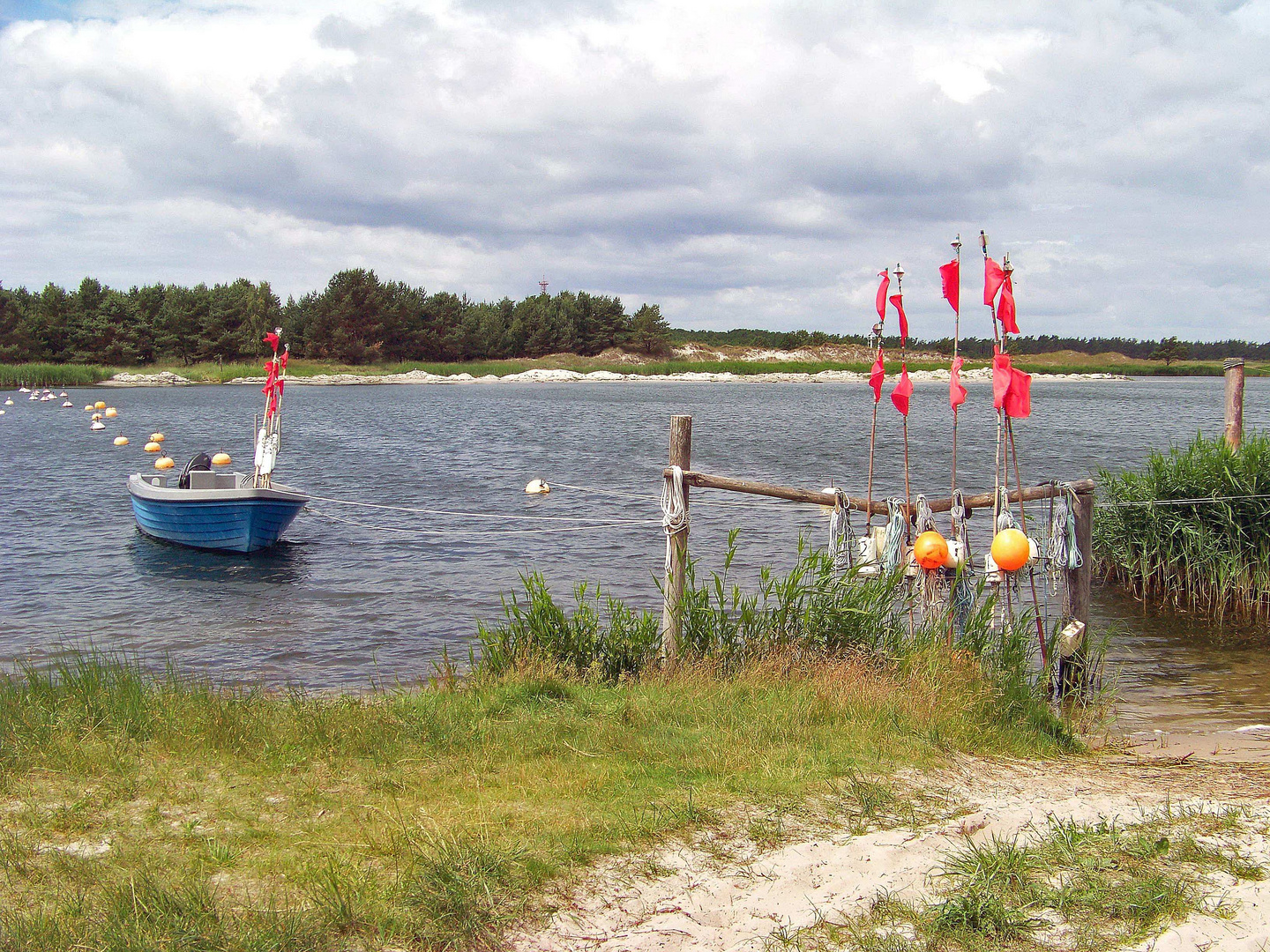 kleiner Hafen auf dem Darst