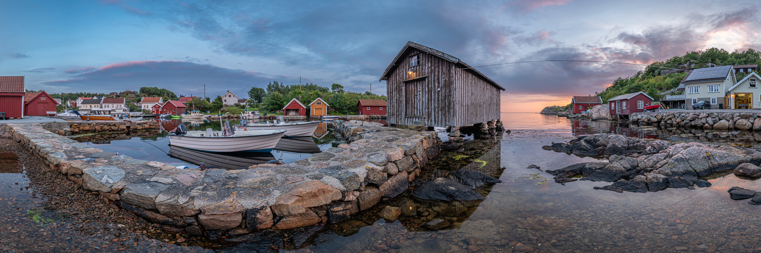 Kleiner Hafen bei Avik