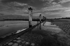 kleiner Hafen bei Zierikzee, Zeeland, Niederlande