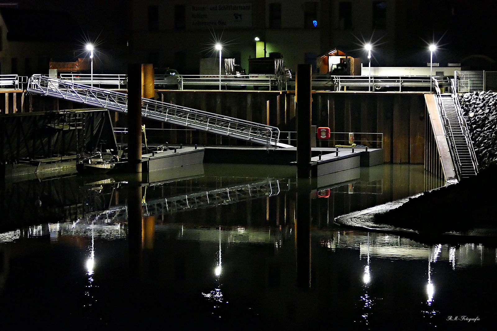 kleiner Hafen in..