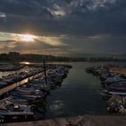 Kleiner Hafen in Antibes