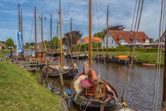 Kleiner Hafen in Carolinensiel