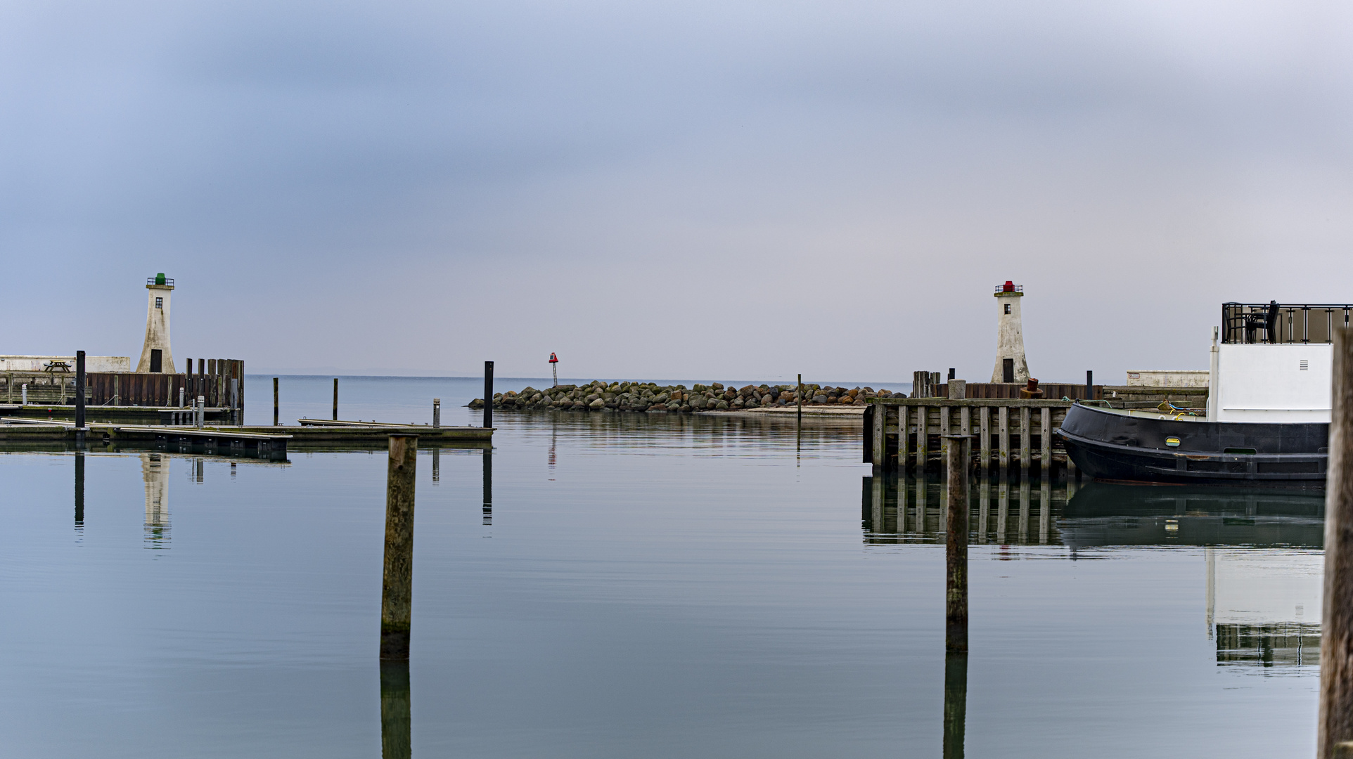 Kleiner Hafen in Kegnaes