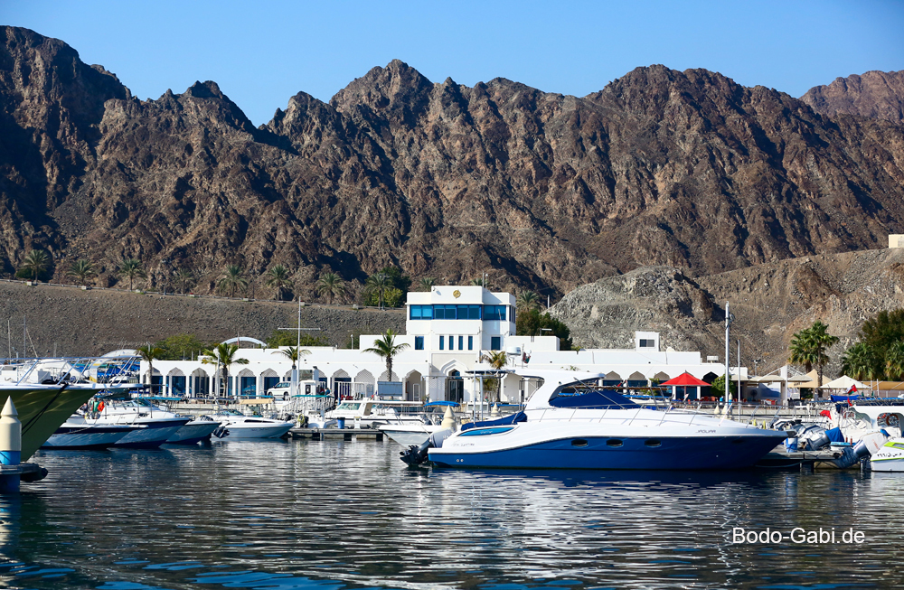 Kleiner Hafen in Muscat