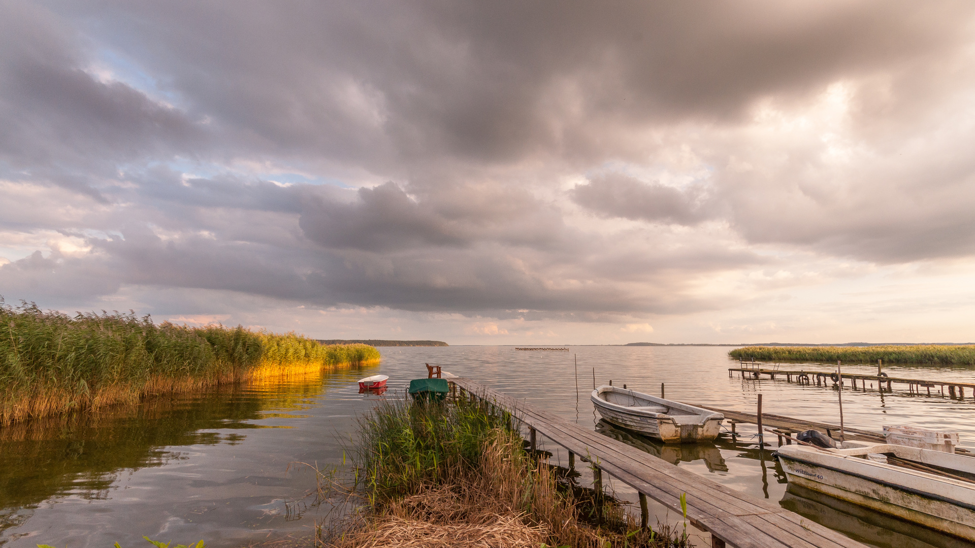 Kleiner Hafen in Neeberg ( Insel Usedom)