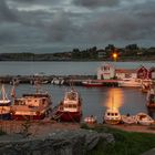 Kleiner Hafen in Norwegen