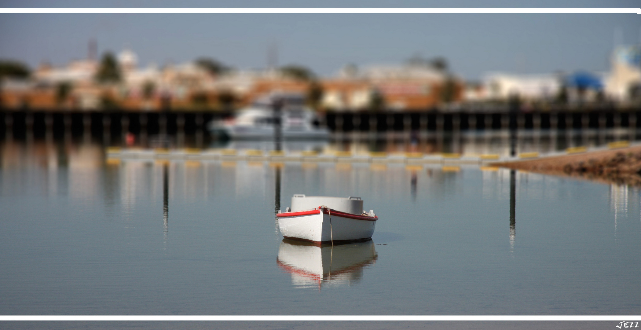 Kleiner Hafen - kleines Boot