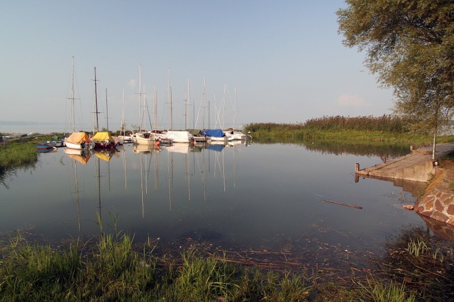 Kleiner Hafen nähe Siofok