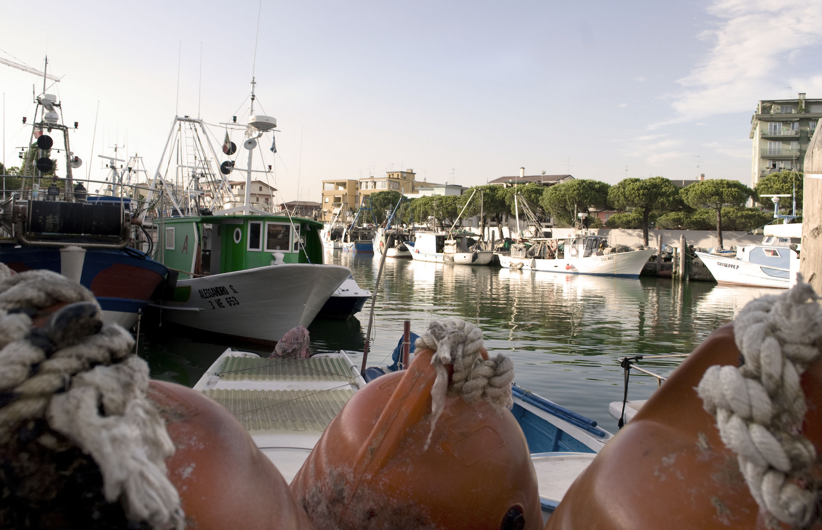 kleiner hafen von caorle