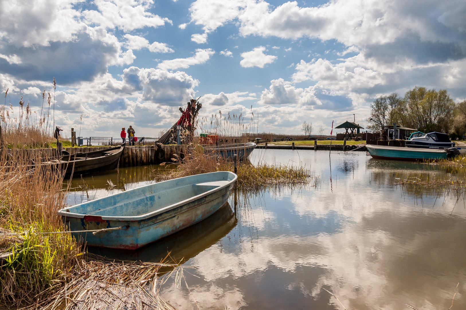 Kleiner Hafen von Zempin