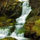 kleiner Highland-Wasserfall