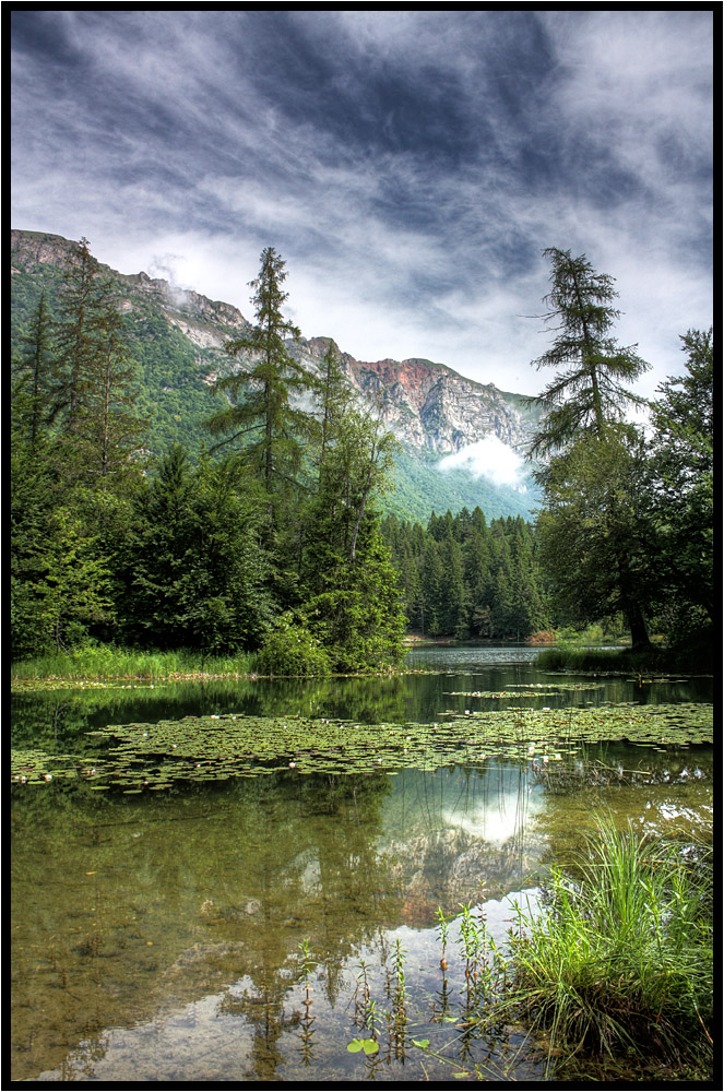 kleiner Idyllischer Bergsee