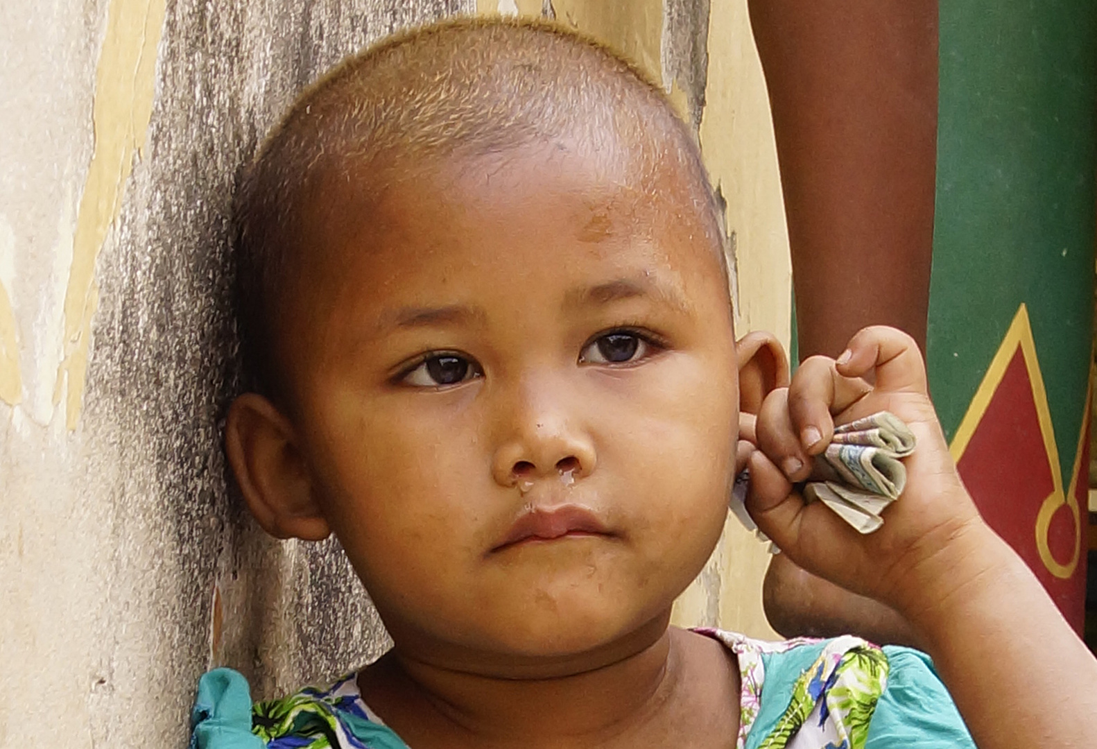 kleiner Junge in Myanmar