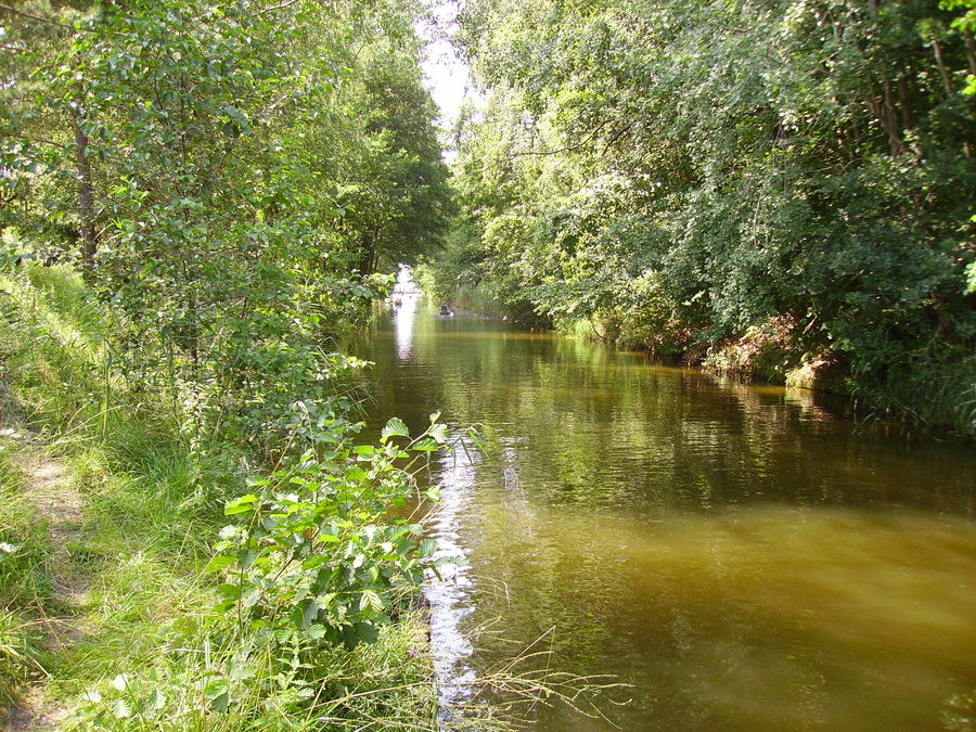 kleiner Kanal in Mecklenburg