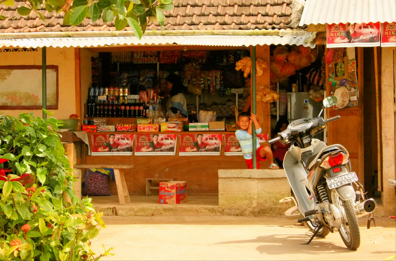 Kleiner Laden auf Bali