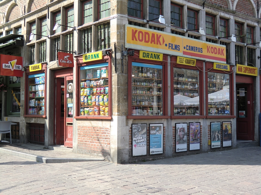 Kleiner Laden in Gent