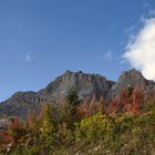 Kleiner Lagazuoi mit der Bergstation der Lagazuoi-Seilbahn.