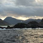 Kleiner Leuchtturm auf dem Weg nach Ålesund