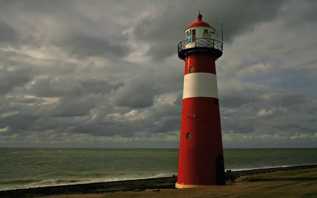 Kleiner Leuchtturm bei Wesrkapelle