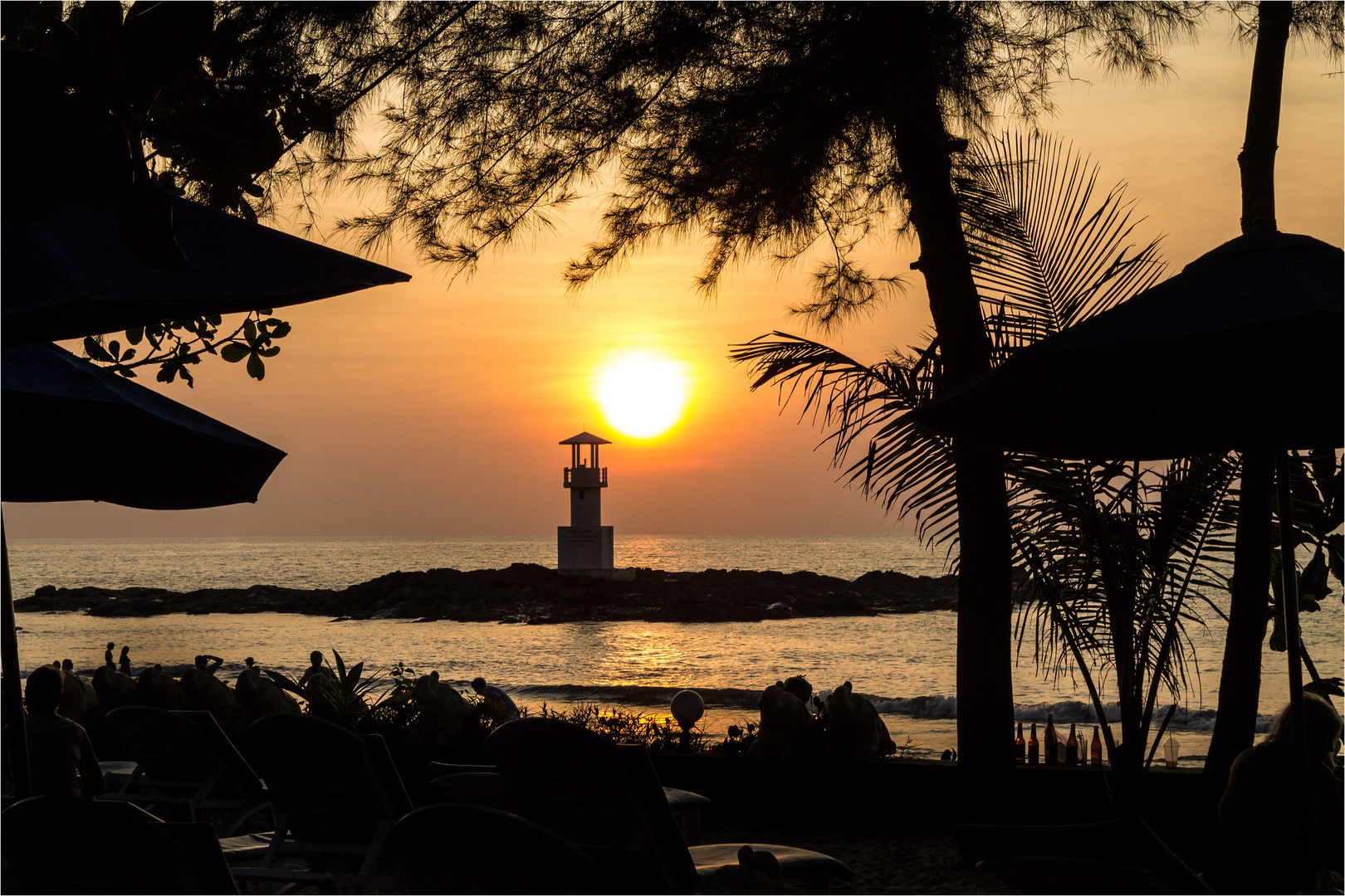 Kleiner Leuchtturm in Khao Lak / Thailand