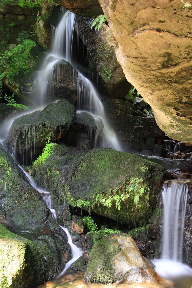 "Kleiner" Lichtenhainer Wasserfall