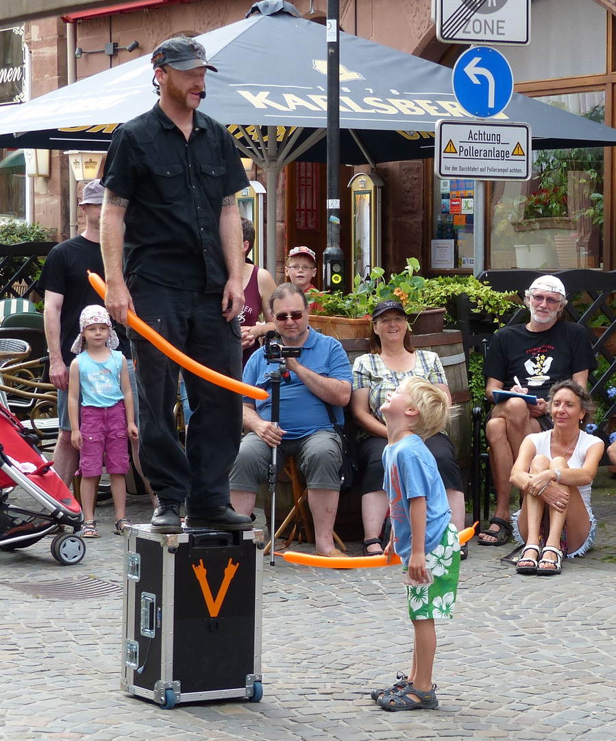 Kleiner Mann ganz groß