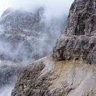 Kleiner Mensch großer Berg