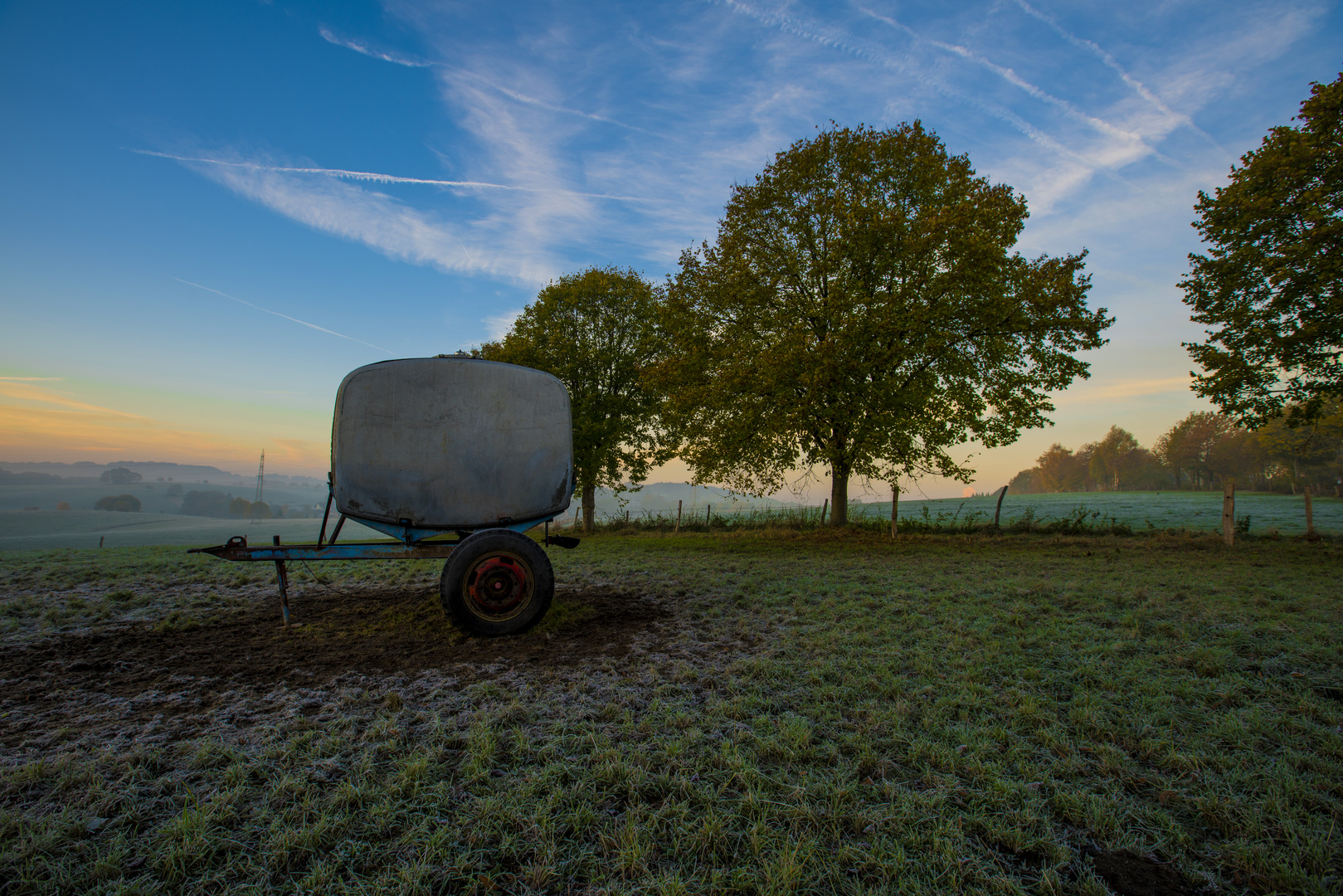 kleiner Milchwagen