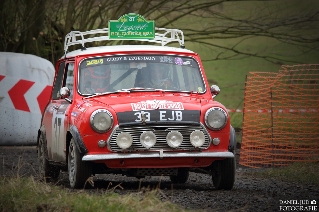 Kleiner Mini auf großer Fahrt - Legend Boucles de Spa