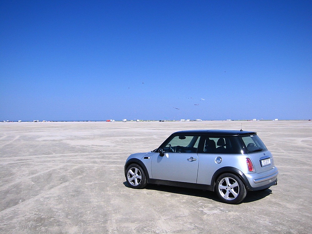 Kleiner Mini - großer Strand